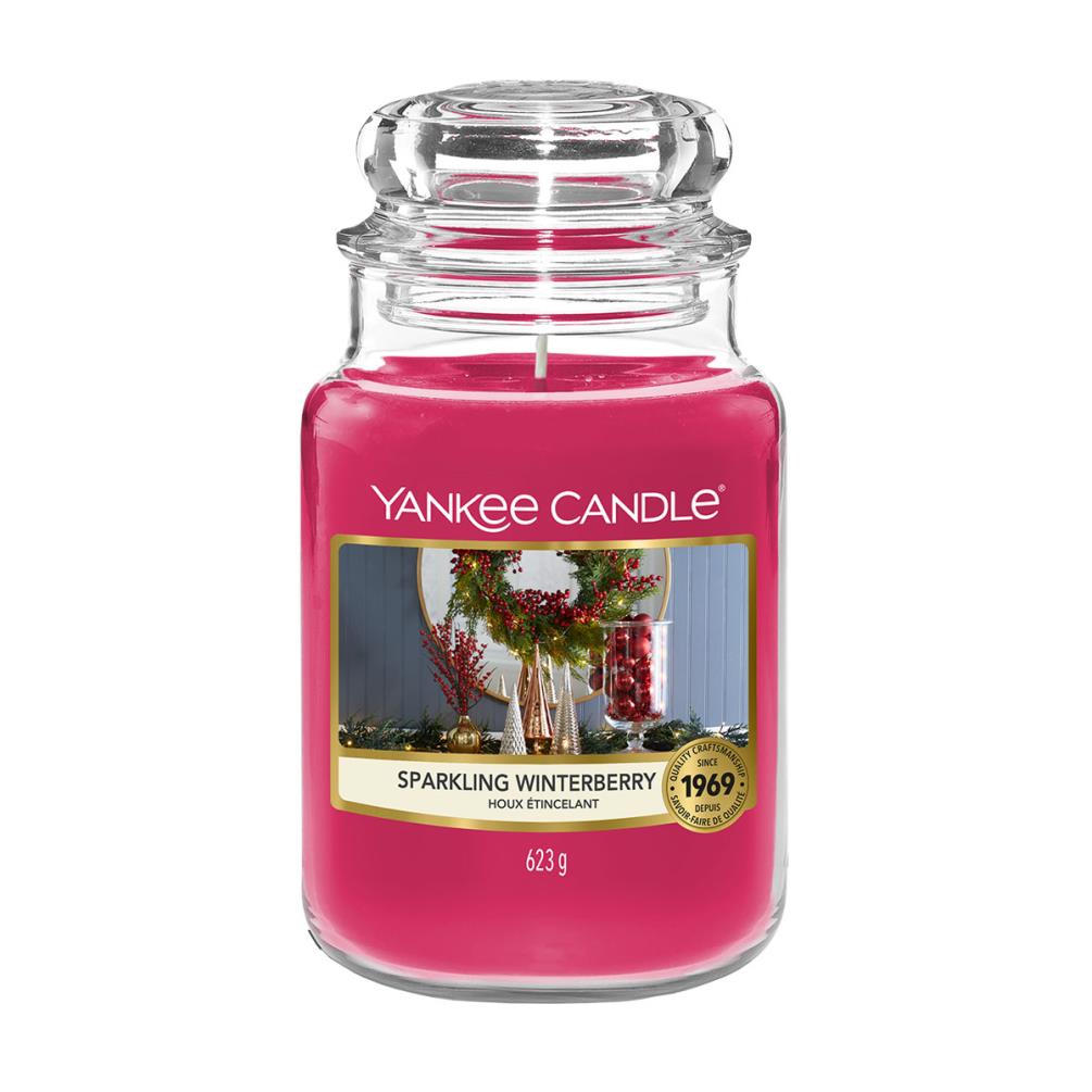 Yankee Candle Sparkling Winterberry Large Jar £26.99